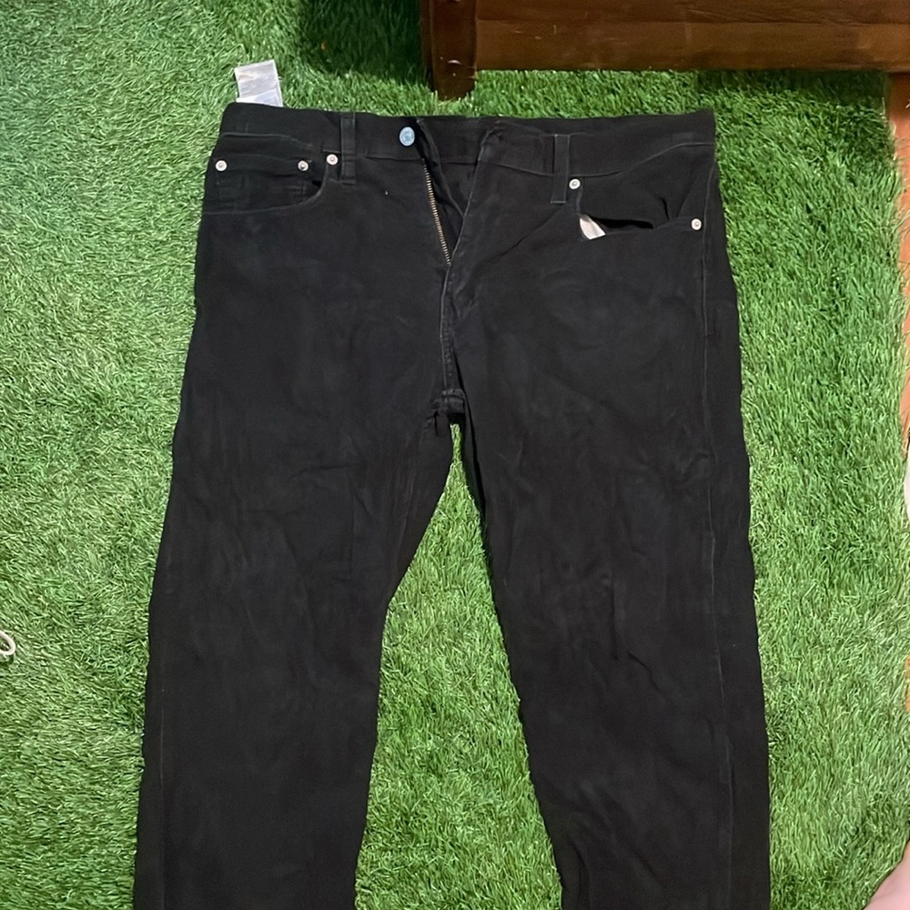 Black corduroy Levi jeans waist 32 length 30